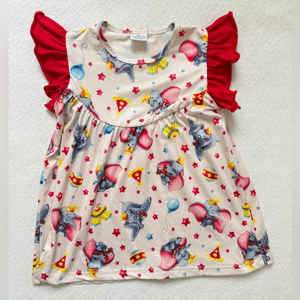 Disney Dumbo Circus Twirl Dress with Flitter Sleeves - Picture 1 of 4